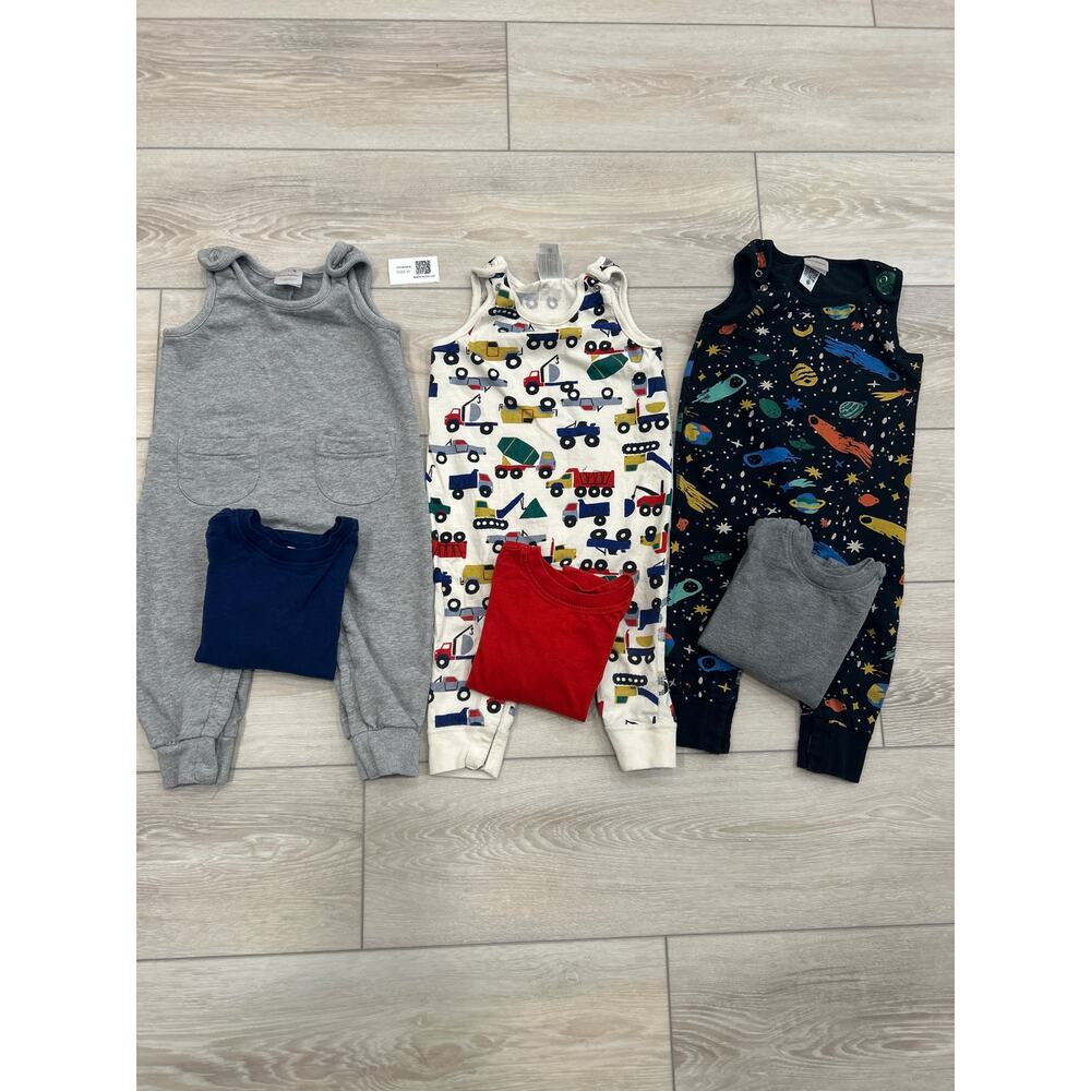 Hanna Andersson Overalls & Long Sleeve Tops Set 18–24M